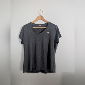 Under Armour, Women's Large, Graphite Gray Atletic Tee